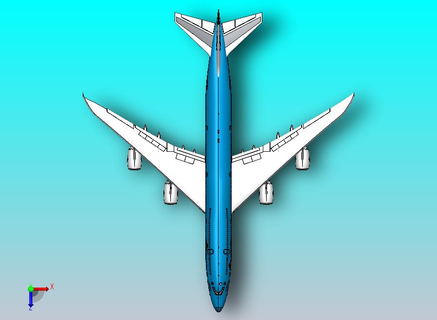 波音747-8飞机