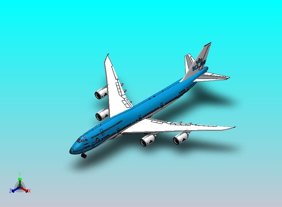 波音747-8飞机
