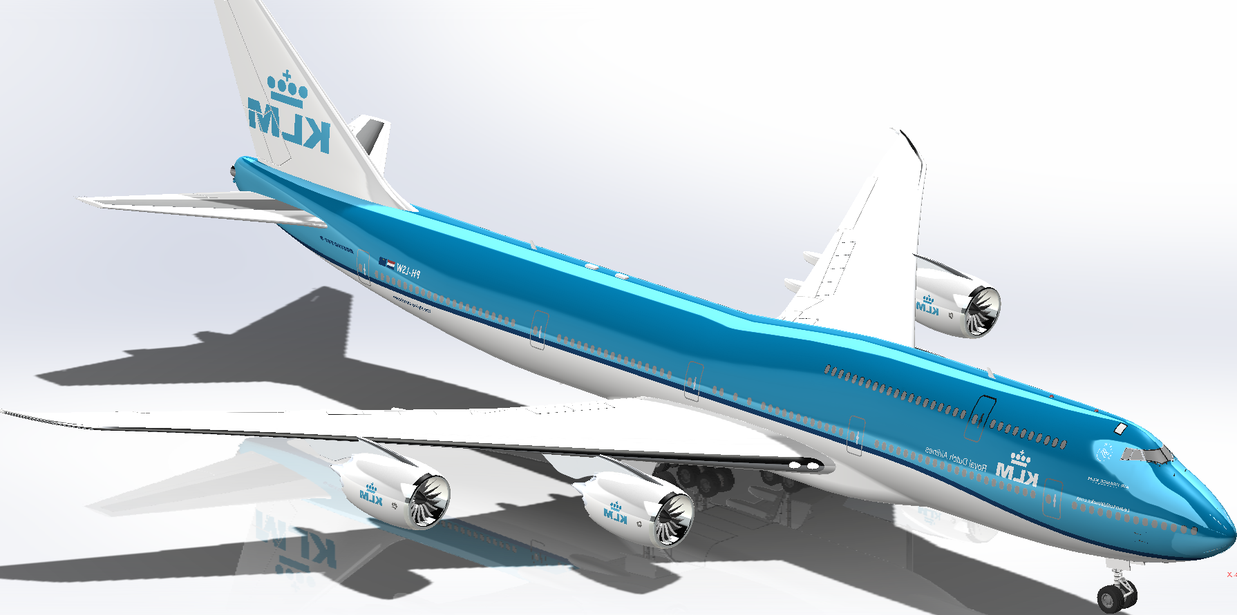 波音747-8飞机