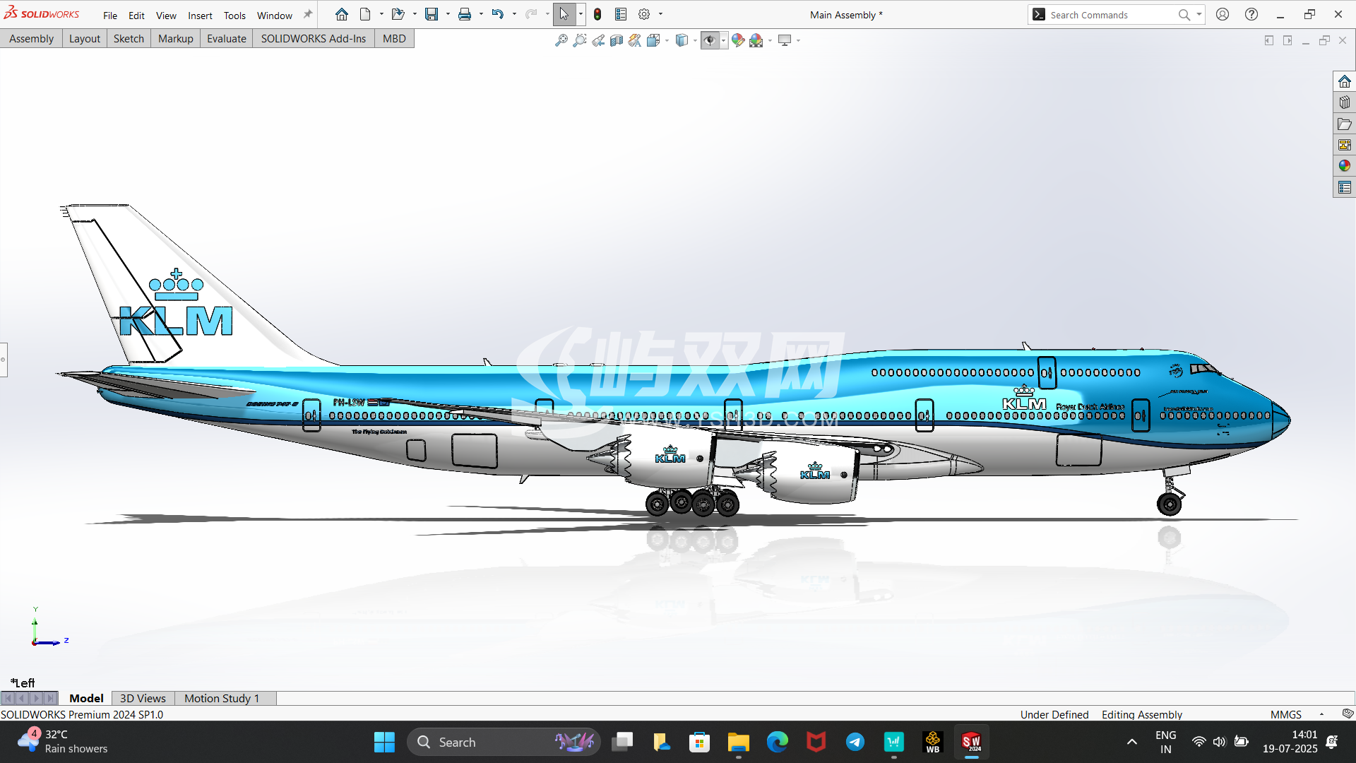 波音747-8飞机