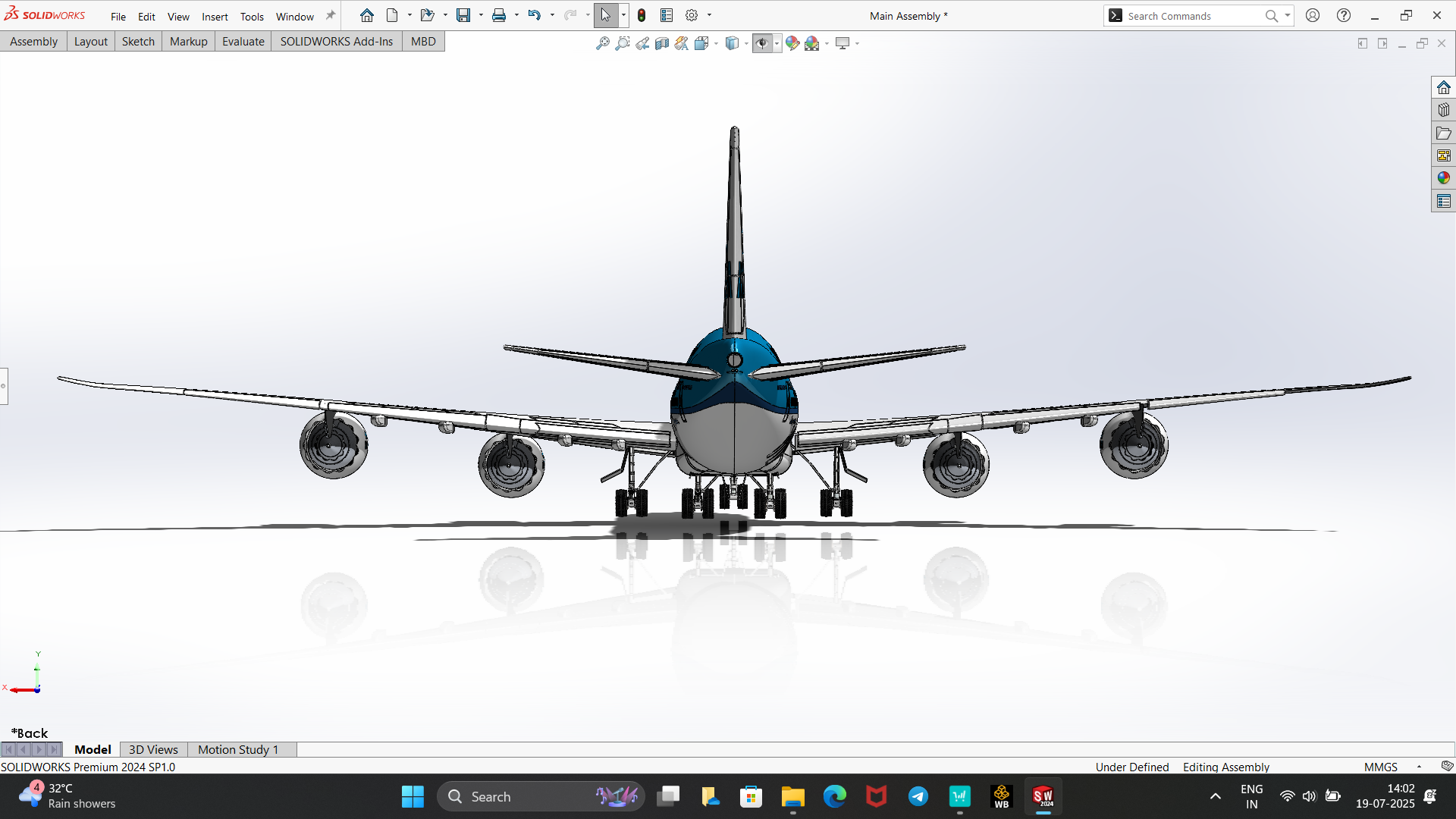 波音747-8飞机