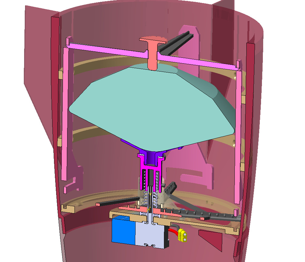 采用SPEED引导车的NASA太空舱弹射结构