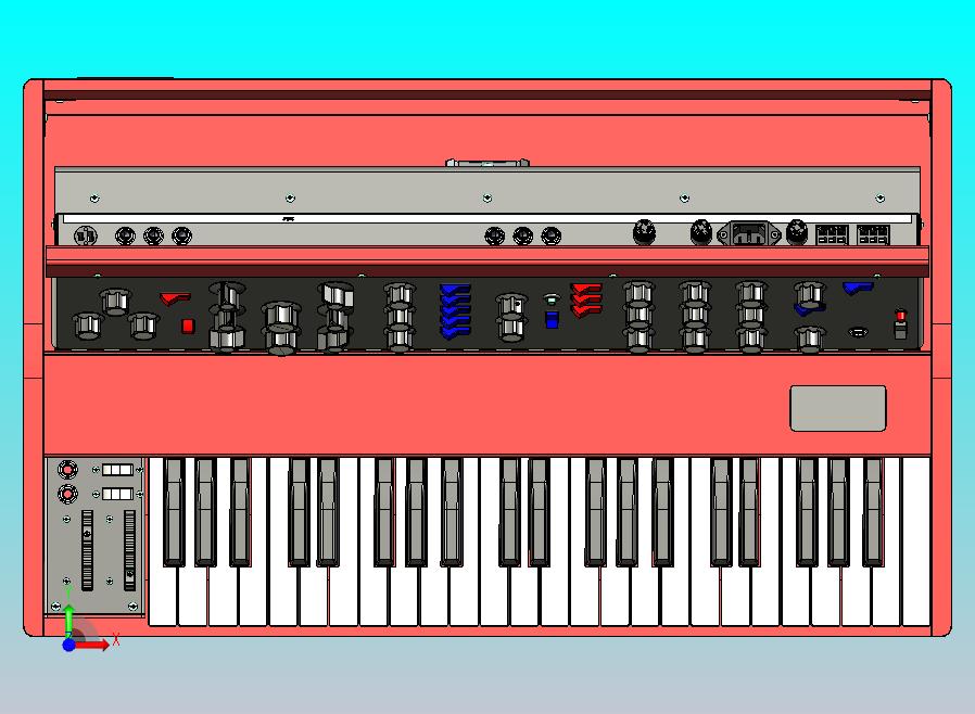 便携音乐设备模型折叠式