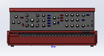 便携音乐设备模型折叠式