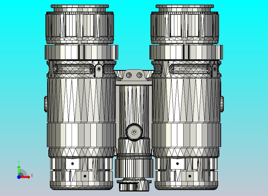 可伸缩双筒望远镜