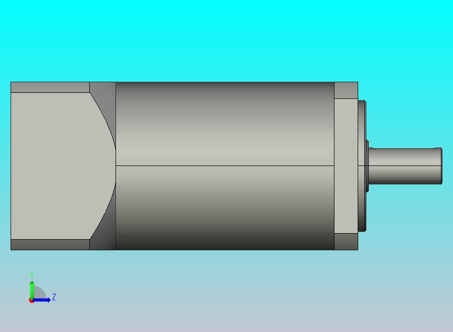 斜齿三段行星减速机