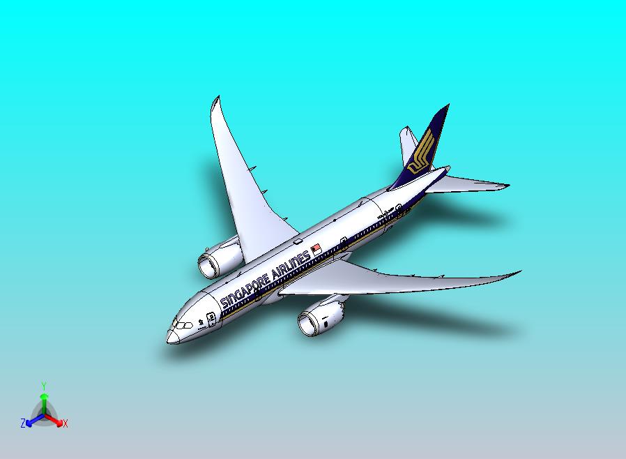 波音787梦想飞机