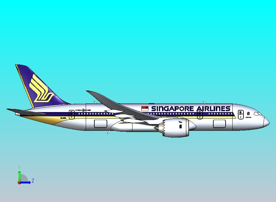 波音787梦想飞机