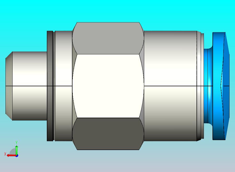 连接器QSM-B-M5-4快插直通