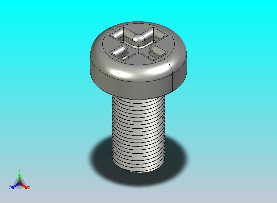 螺丝M3 x 0.5；长度= 6mm