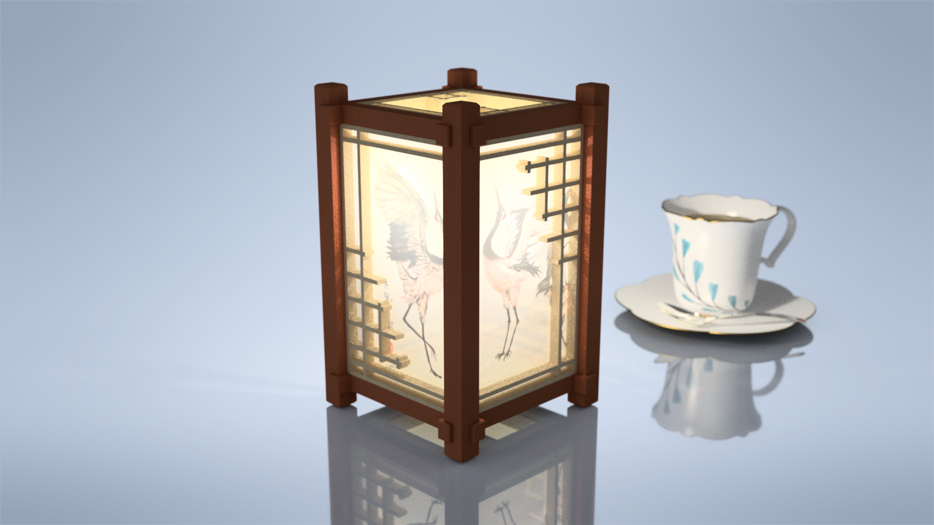 传统古风灯