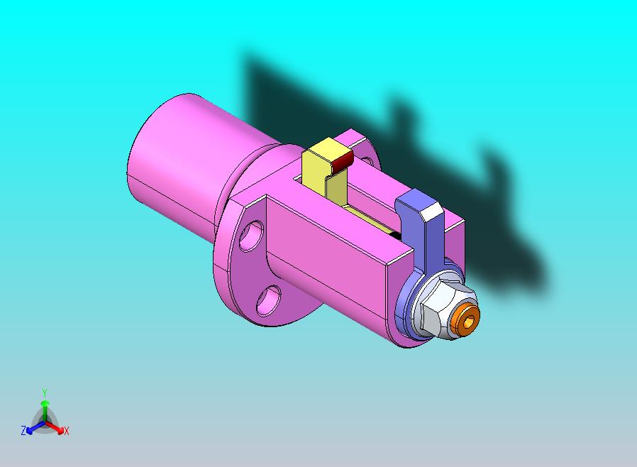 夹具-44 带锁定装置的外平衡式夹紧器