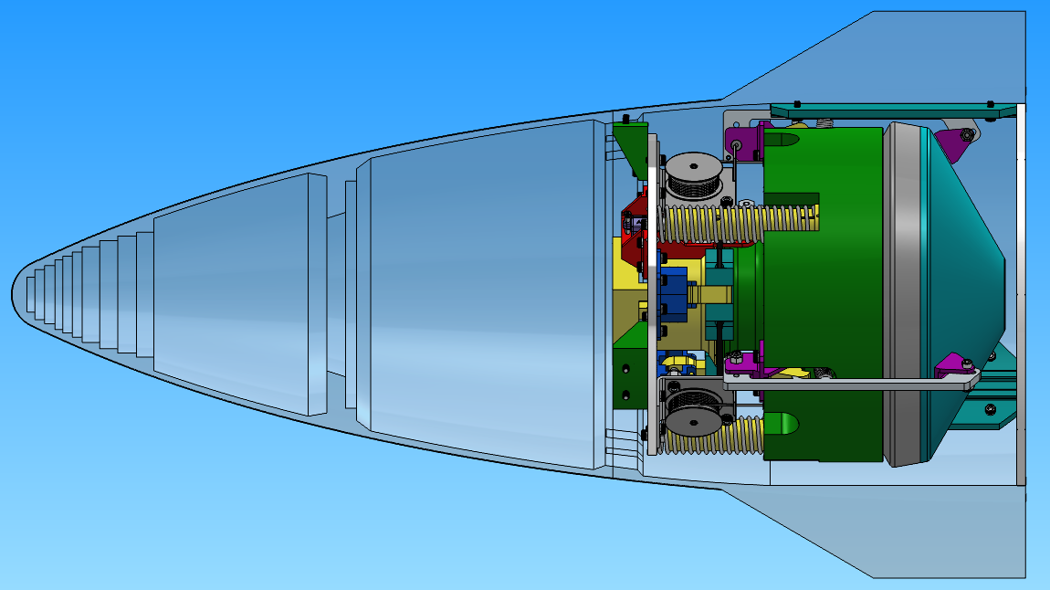 火箭分享弹射结构