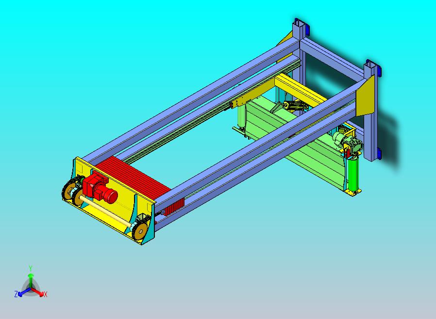 环链葫芦升降结构