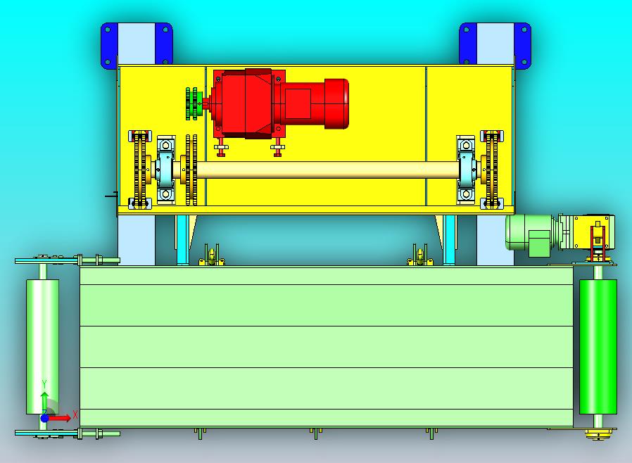 环链葫芦升降结构