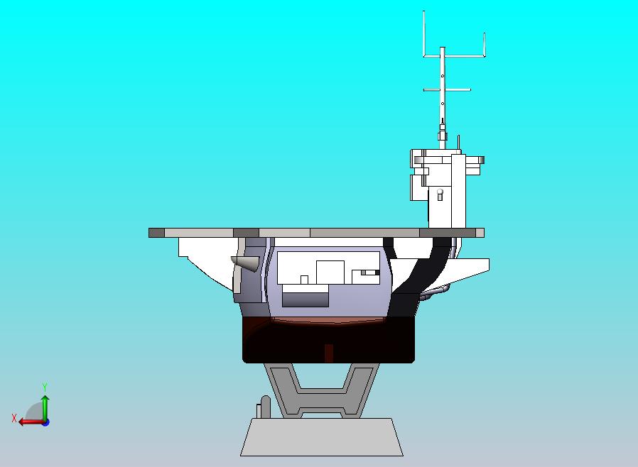 尼米兹号航空母舰模型