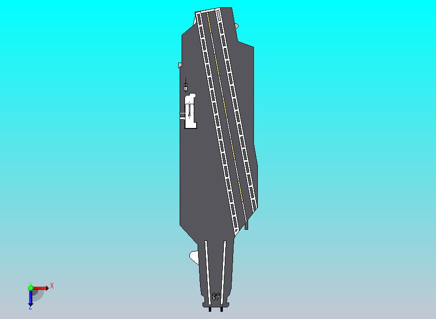 尼米兹号航空母舰模型