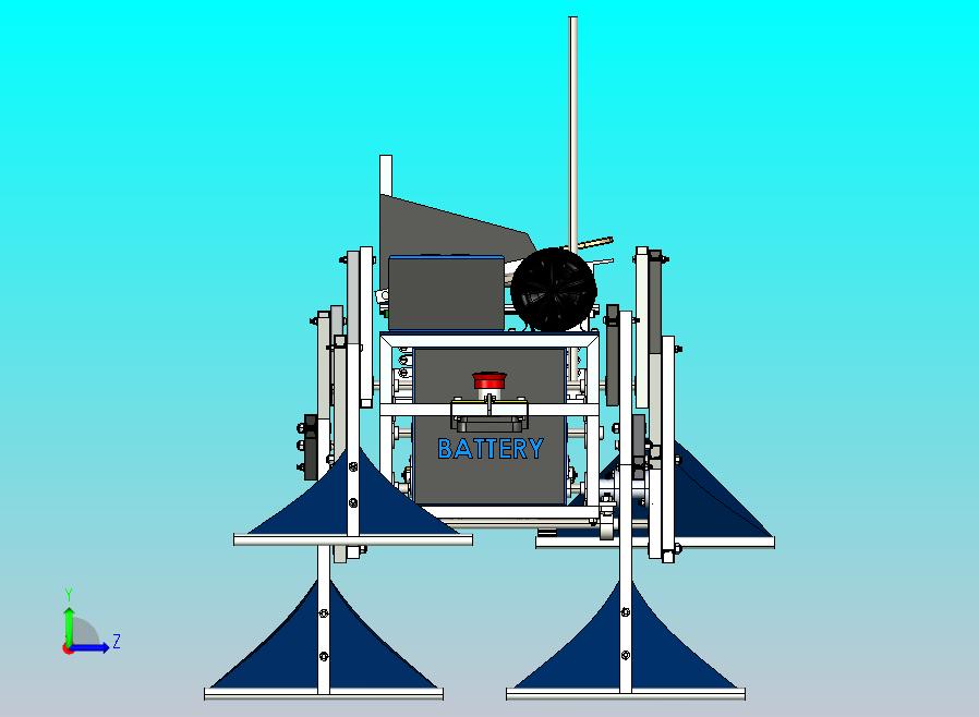 基于Klann机构的四脚机器人