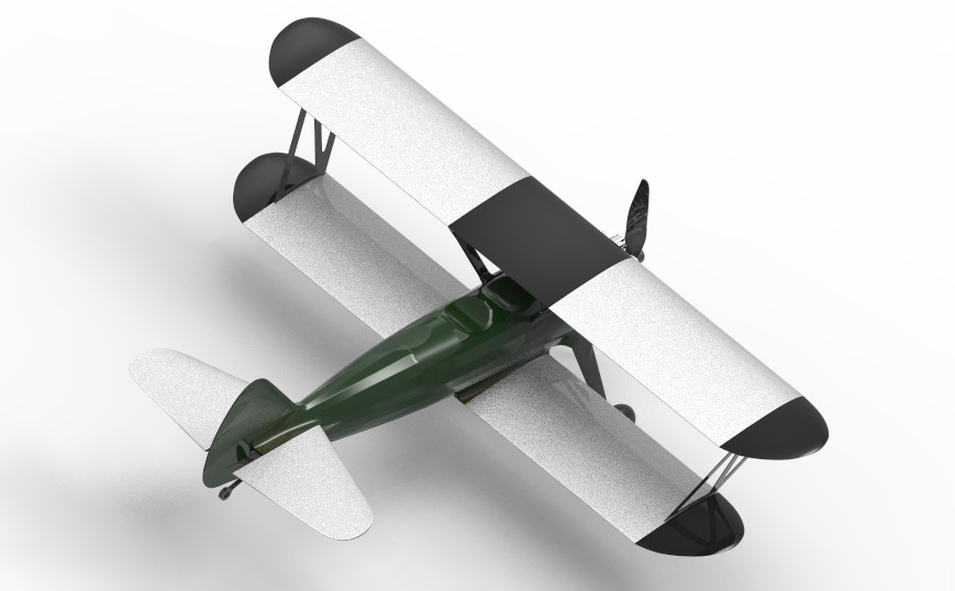 波音  PT-17 3D 打印版遥控飞机
