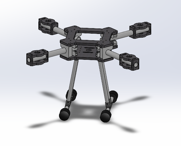四轴无人机框架