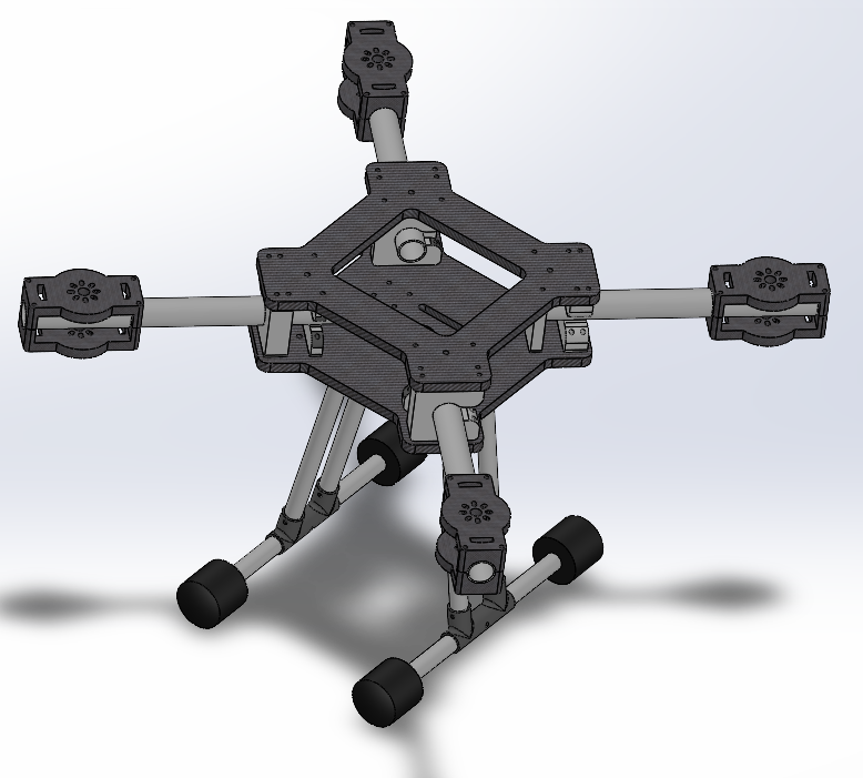 四轴无人机框架