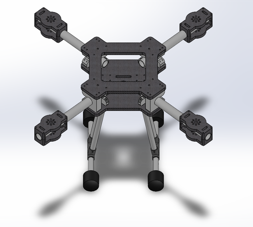四轴无人机框架
