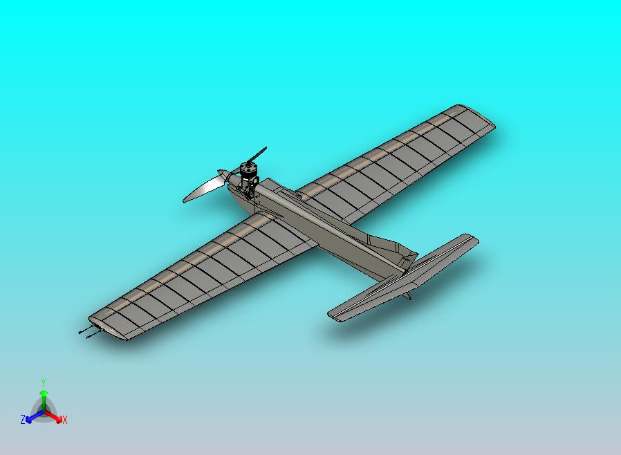 空中格斗模型