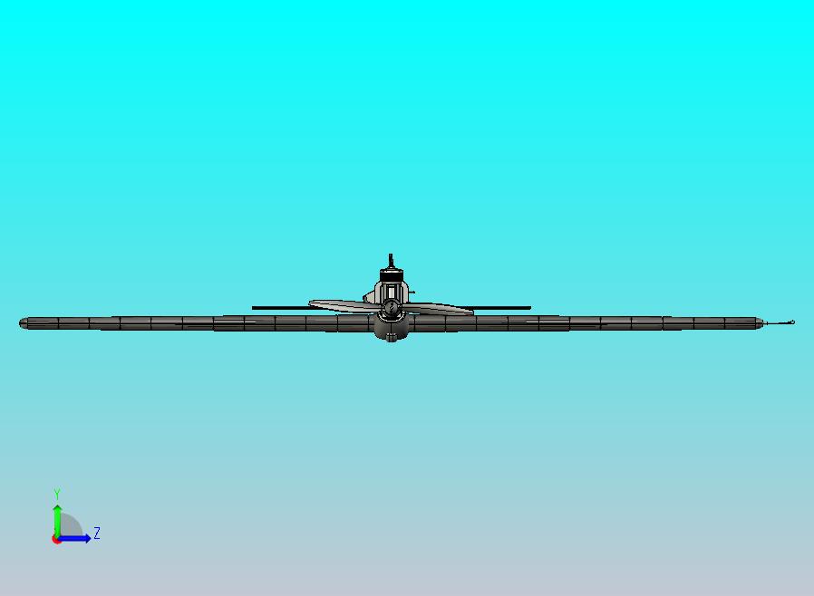 空中格斗模型