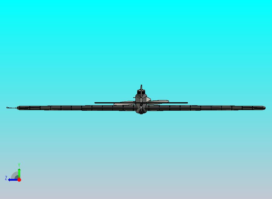空中格斗模型