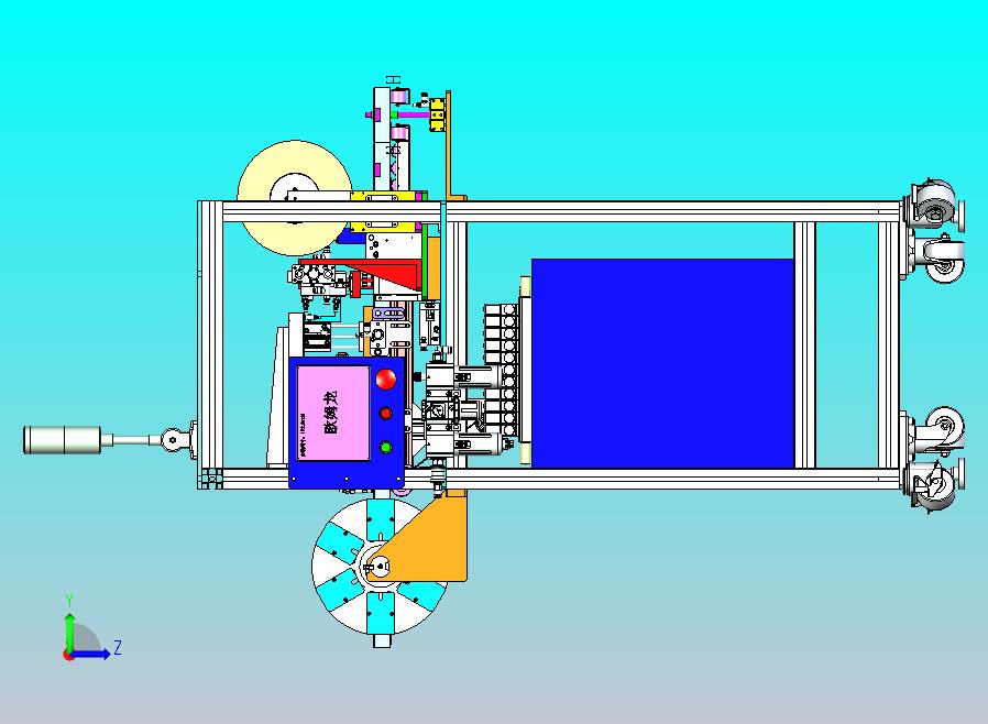 希捷硬盘自动贴标签机