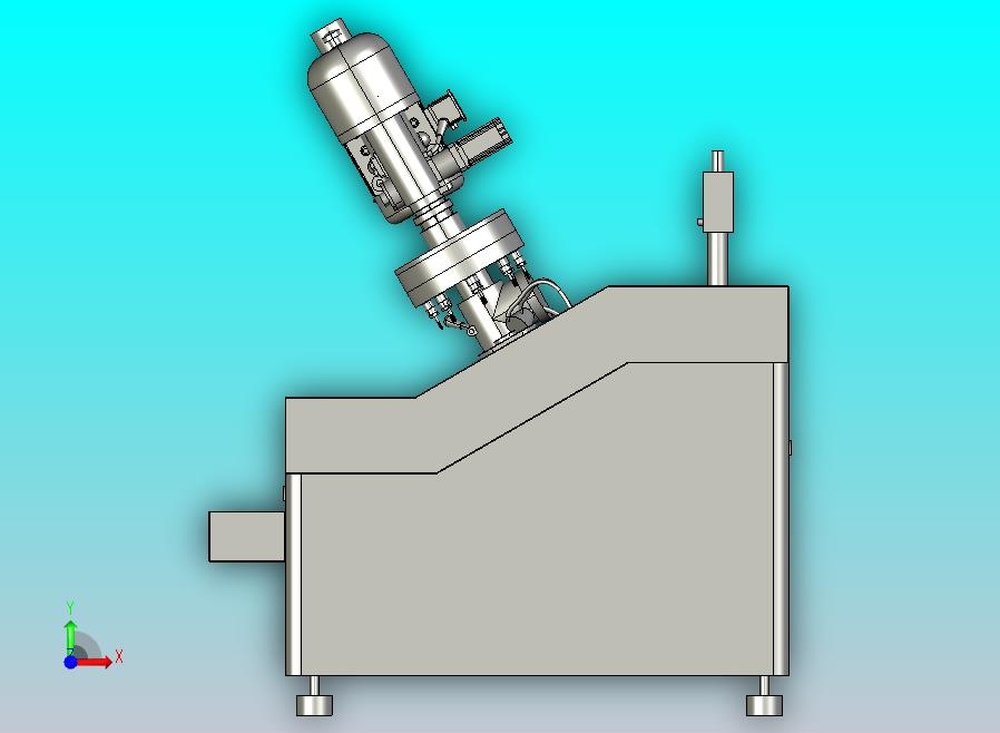JX1525 逆止器箱体窗口法兰攻丝八轴倾斜式专用机床设计