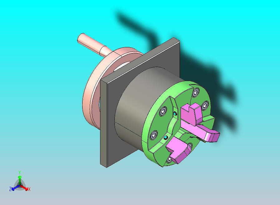 夹具-242 内平衡下拉式夹紧器