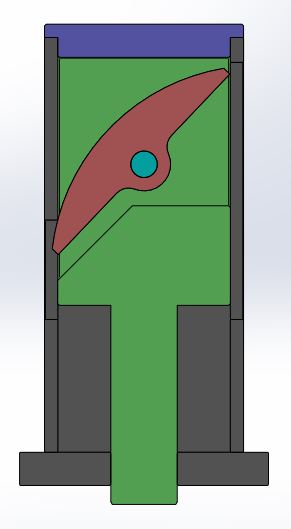 夹具-252 内平衡下拉式夹紧器