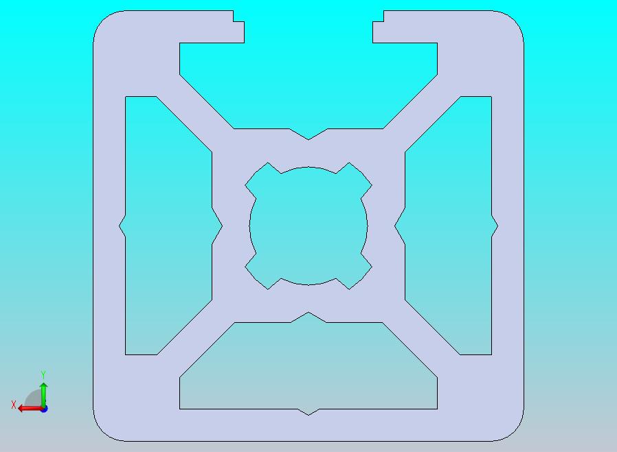 20X20 1N BR铝型材