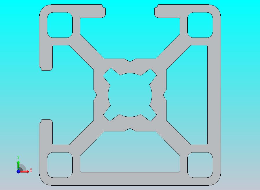 30X30 2NVS BR铝型材