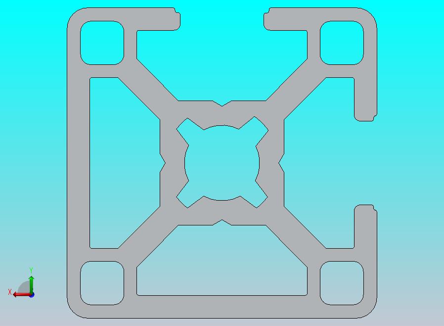 30X30 2NVS BR铝型材