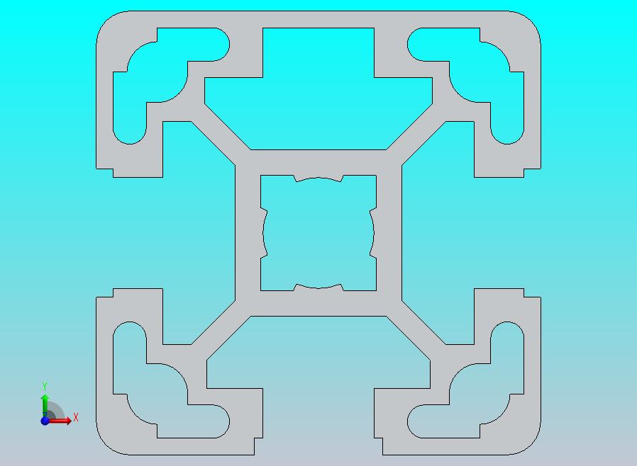 40X40 3N BR铝型材