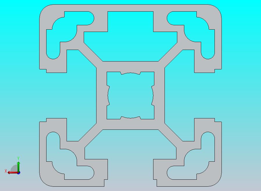 40X40 3N BR铝型材