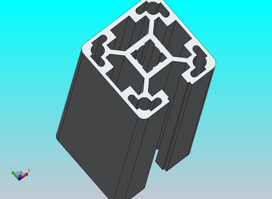 40X40L 1N BR铝型材
