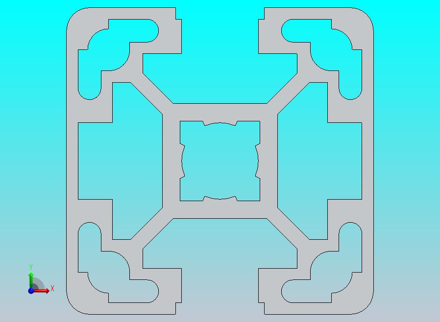 40X40L 2N BR铝型材
