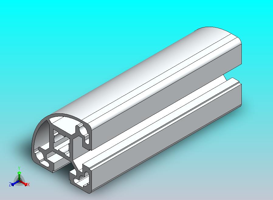 40X40L R BR铝型材