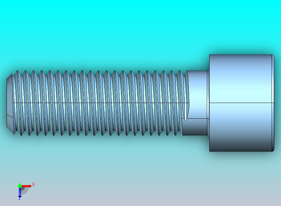 ISO 4762 M16x50带帽螺钉