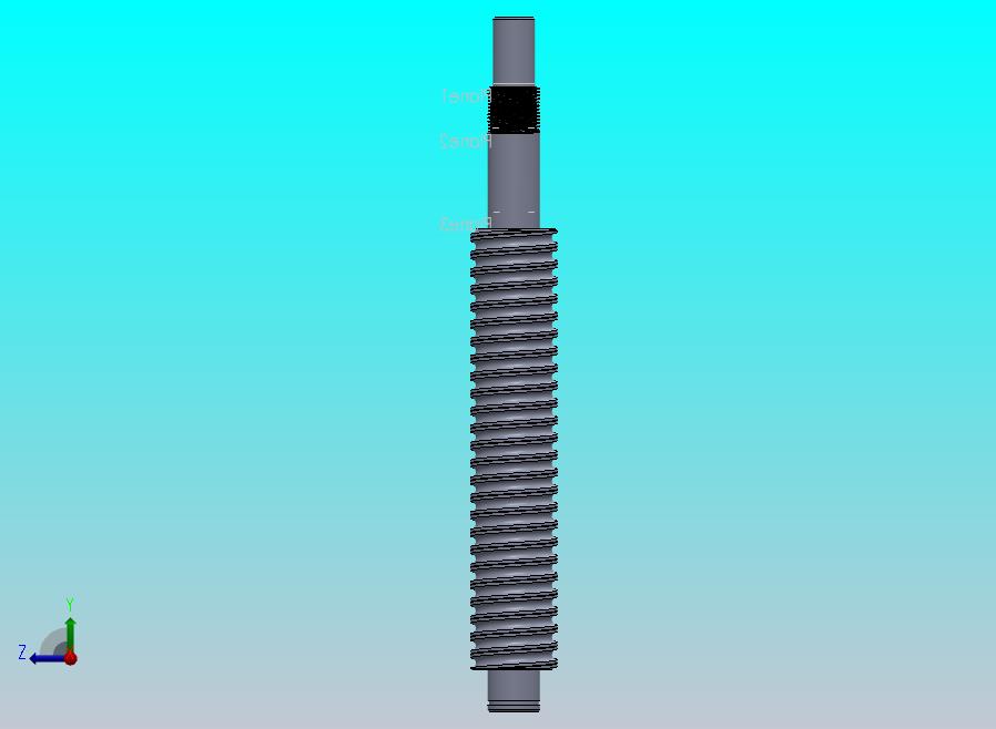 SCR2505滚珠丝杠(可调整大小)