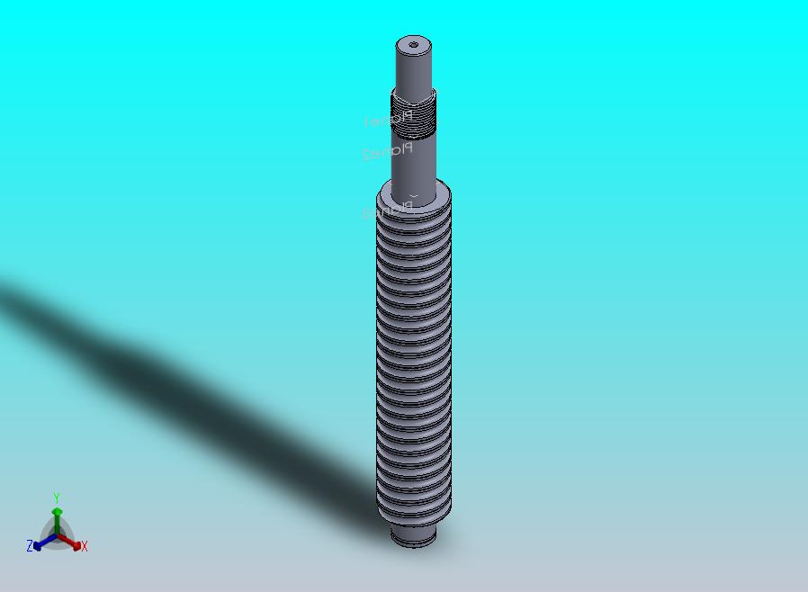 SCR2505滚珠丝杠(可调整大小)