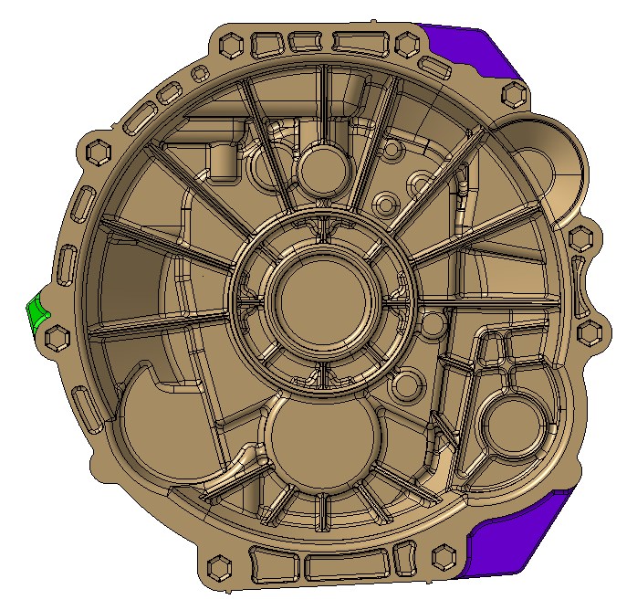 V160 (GETRAG 233)钟形外壳-压铸外壳