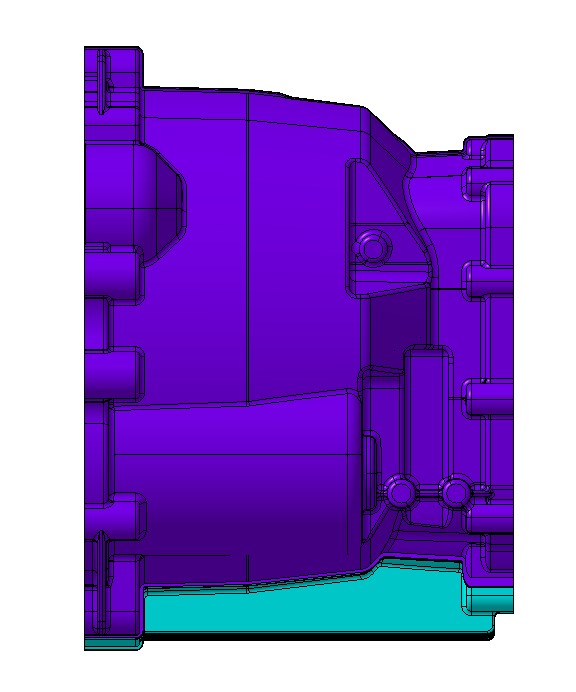 V160 (GETRAG 233)钟形外壳-压铸外壳