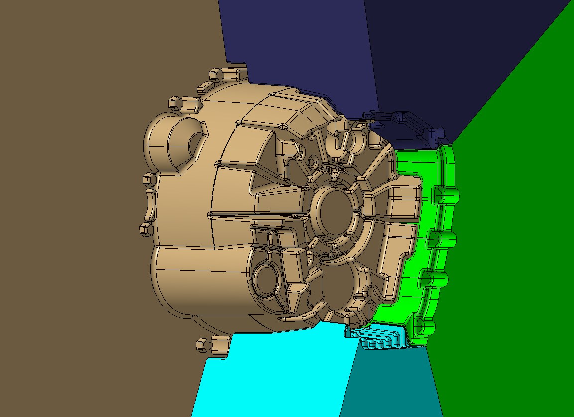V160 (GETRAG 233)钟形外壳-压铸外壳