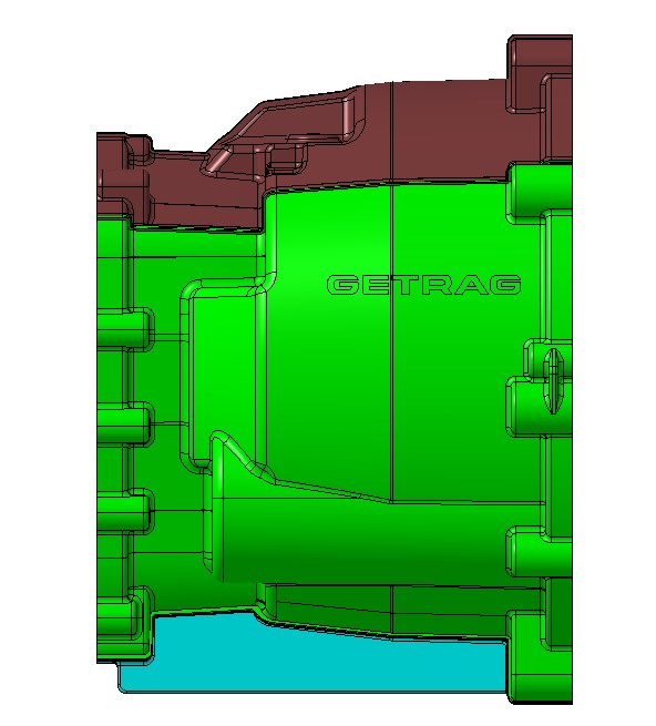 V160 (GETRAG 233)钟形外壳-压铸外壳