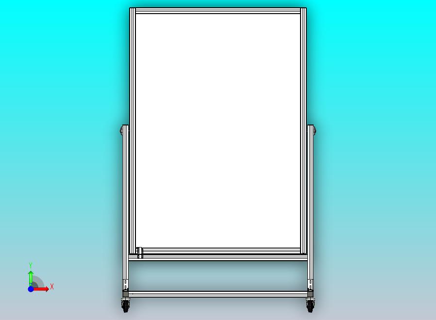 大型可旋转白板