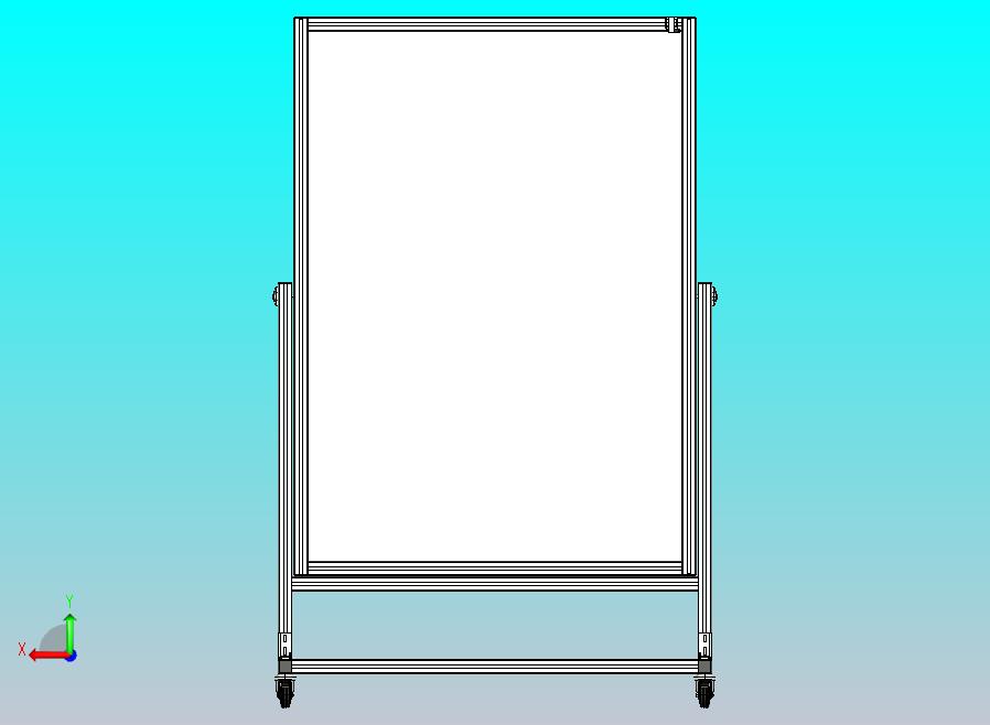 大型可旋转白板